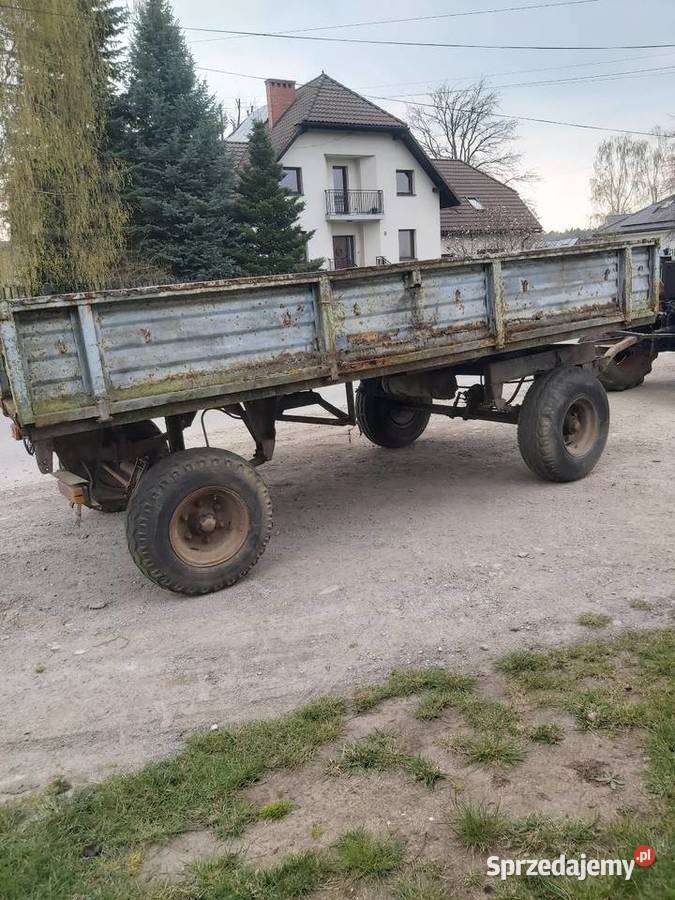 Przyczepa sanok d 46 nieuszkodzony Jawiszowice
