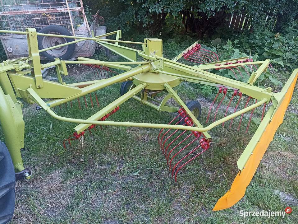 Zgrabiarka class Claas Zgrabiarki i przetrząsacze warmińsko-mazurskie Gołdap