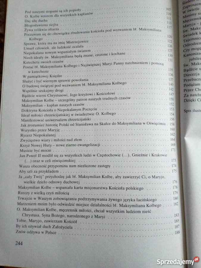 Jan Paweł II Maksymilian Kolbe patron naszych