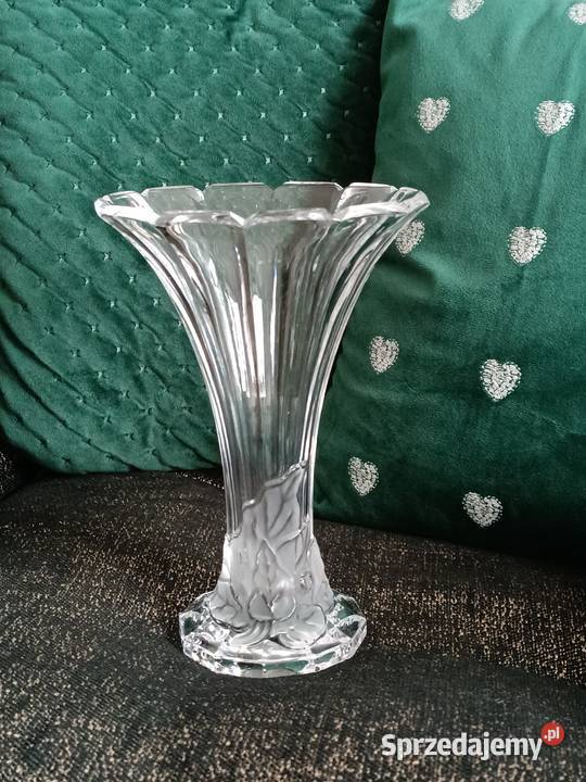 Wazon szkło kryształowe Bleikristal Germany Jastrzębie-Zdrój