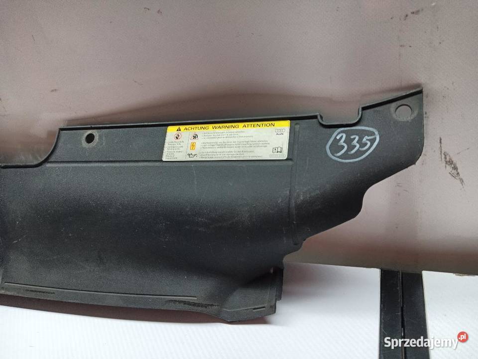 OSŁONA PASA PRZÓD PRZEDNIA AUDI A5 8T0807081
