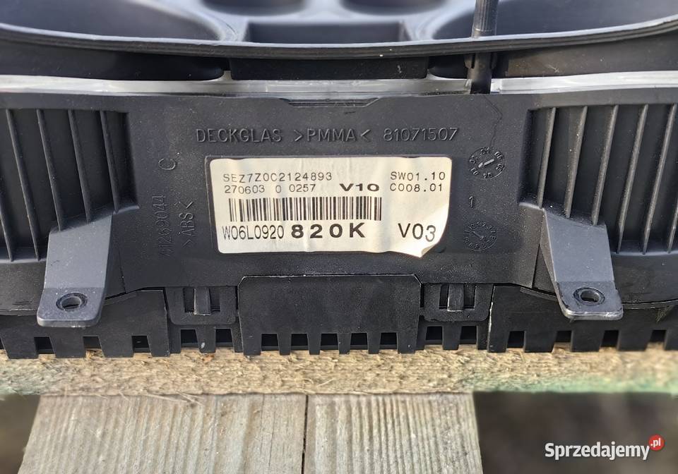 Licznik Ibiza III 6l 19 Tdi ASZ W06L920820K osobowe