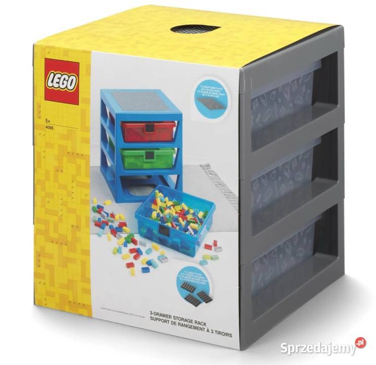 LEGO Regał organizer szary 5006608 Wrocław
