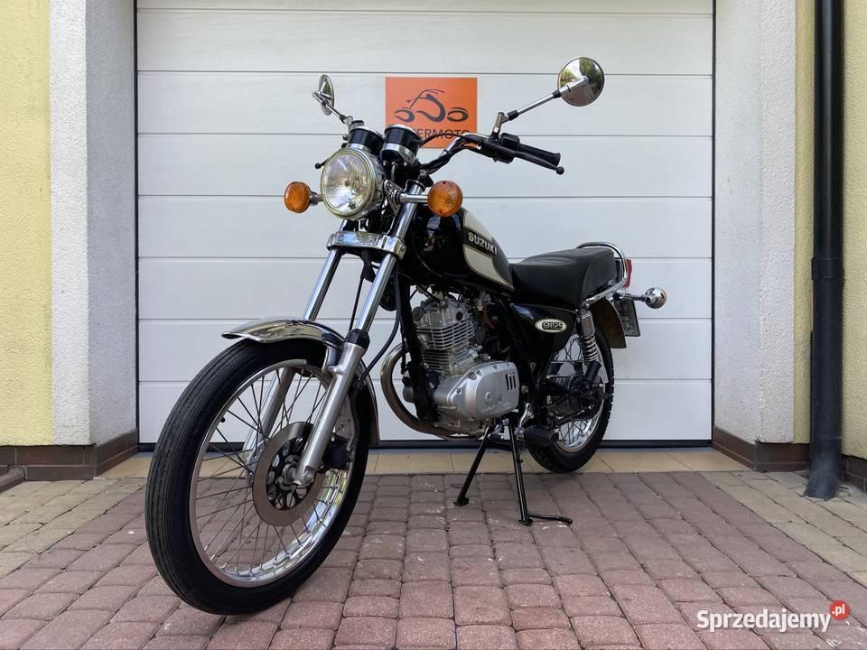 SUZUKI GN 125 kat B Prostota i nie zawodność Na Kokoszkowy
