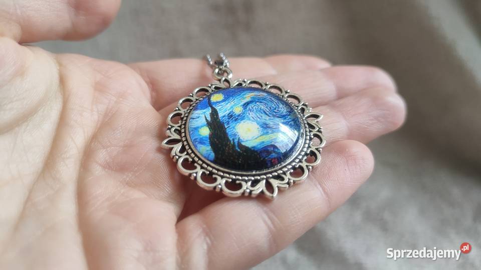 Wisior wisiorek naszyjnik Gwieździsta Noc van śląskie Tarnowskie Góry