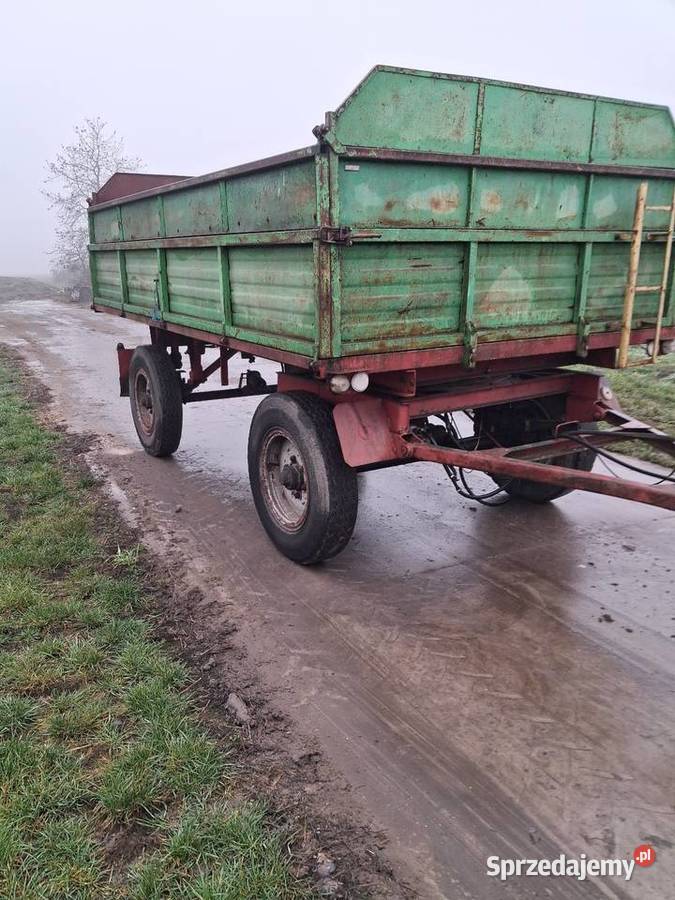 Sprzedam przyczepę d46 wywrotka zarejestrowana Agromasz Płock