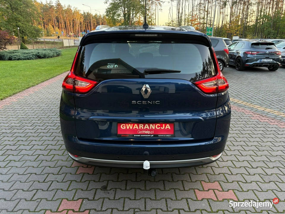 Renault Grand Scenic Limited 7 foteli Navi Opony czujnik deszczu Lipówki