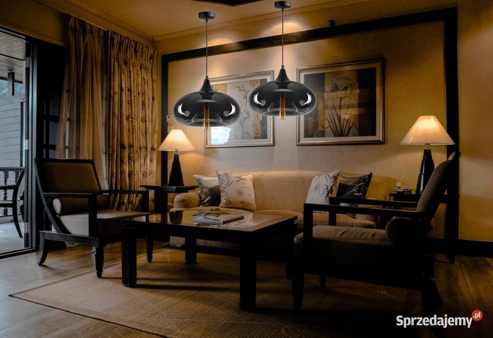 LAMPA WISZĄCA SUFITOWA ŻYRANDOL BRYLANT szklana Dom i Ogród