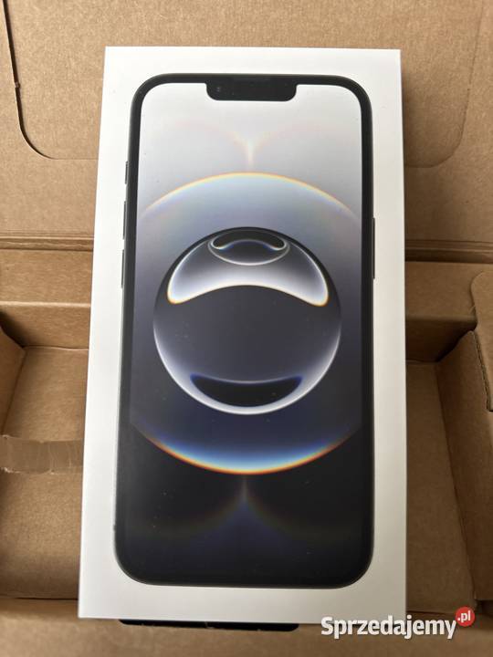 Nowy iPhone 16 e czarny Lubniewice