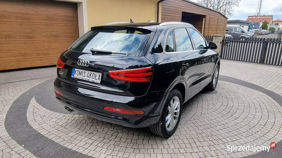 Audi Q3 Navi LedXenon 177 Serwis GWARANCJA Zakup kurtyny powietrzne sprzedam