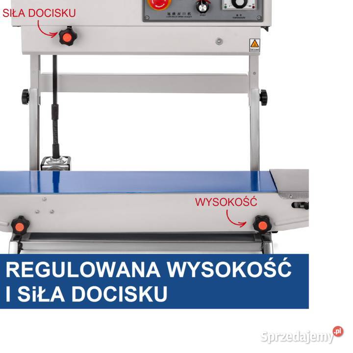 Zgrzewarka taśmowa drukowanie datownik kodowanie Wałbrzych