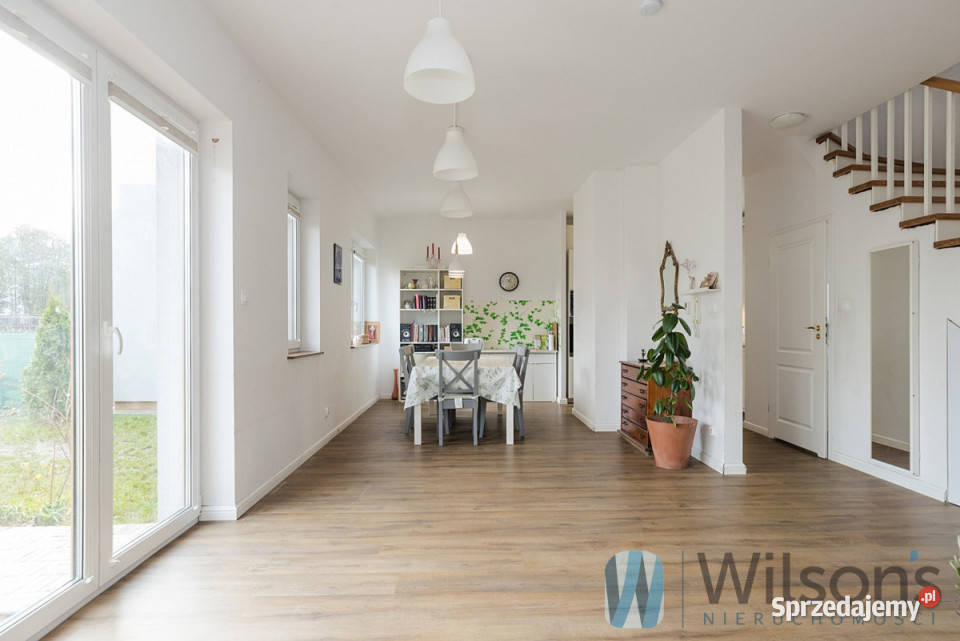 Dom szeregowy 11814m2 Łomianki Kiełpin 118.14m2