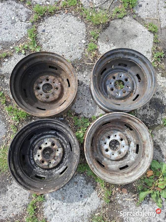 Felgi stalowe Fiat 126p Maluch 12 opolskie Strzelce Opolskie