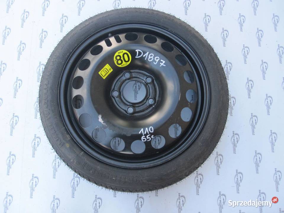 OPEL VECTRA C koło dojazdowe 1157016 92M 5x110 świętokrzyskie
