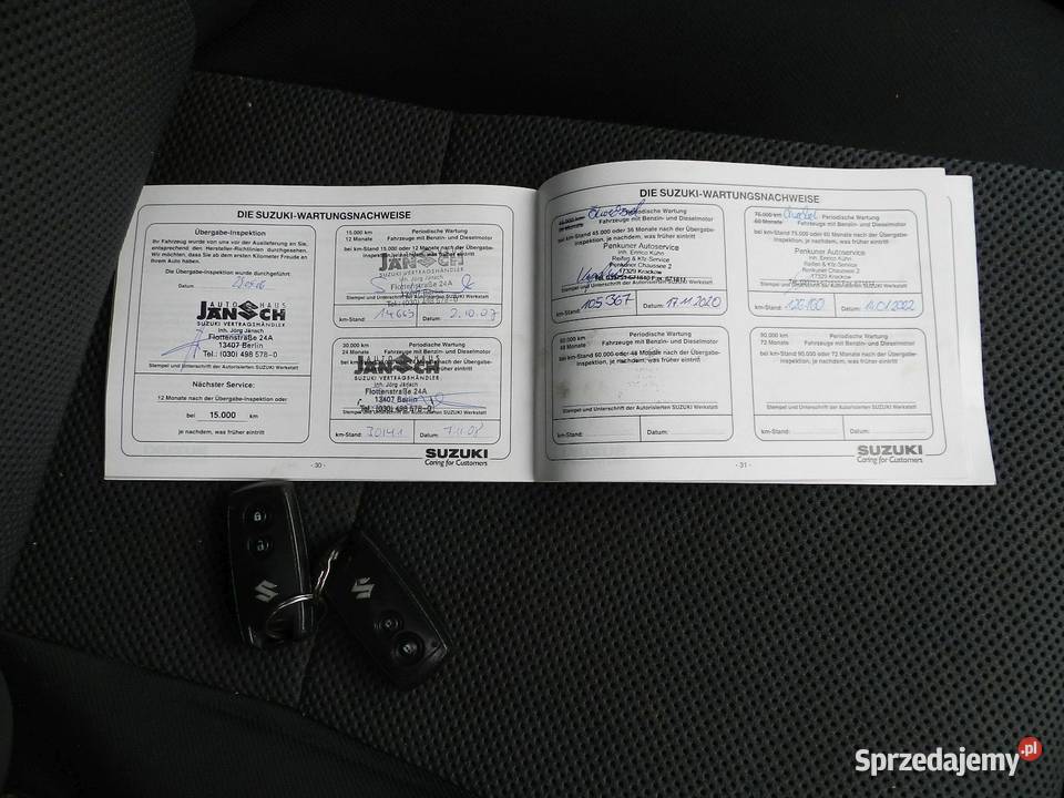 Suzuki SX4 I udokumentowany przebieg Puszczykowo sprzedam