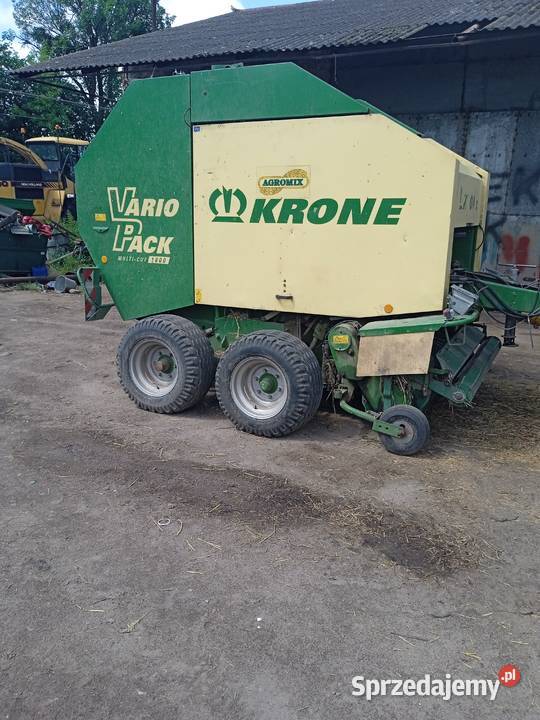 Prasa Krone mc 1800 rotor noże siatka tandem Ciechocinek