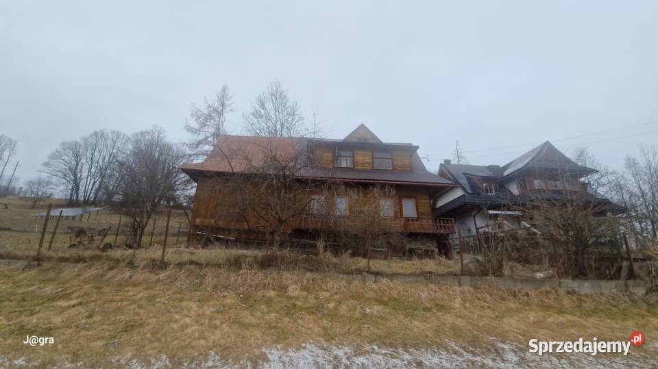 Działka z panoramą Wysokich Tatr k Zakopanego małopolskie Zakopane
