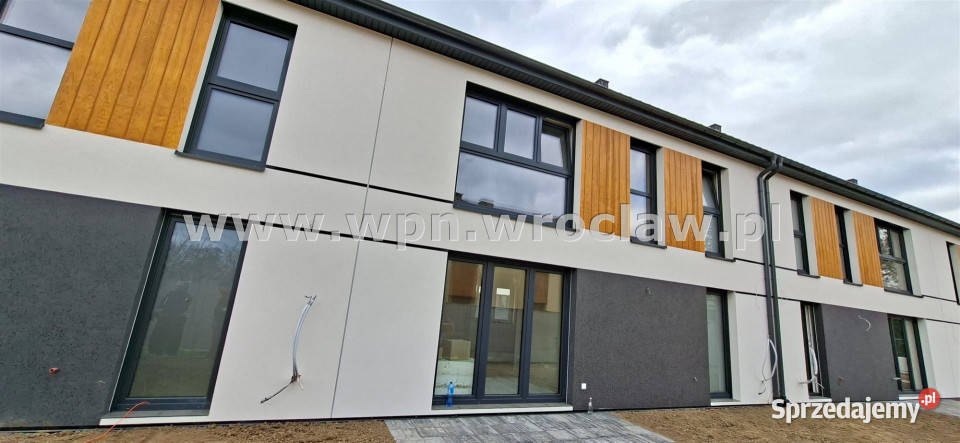 Do sprzedaży dom szeregowy Kąty Wrocławskie Rok budowy 2026