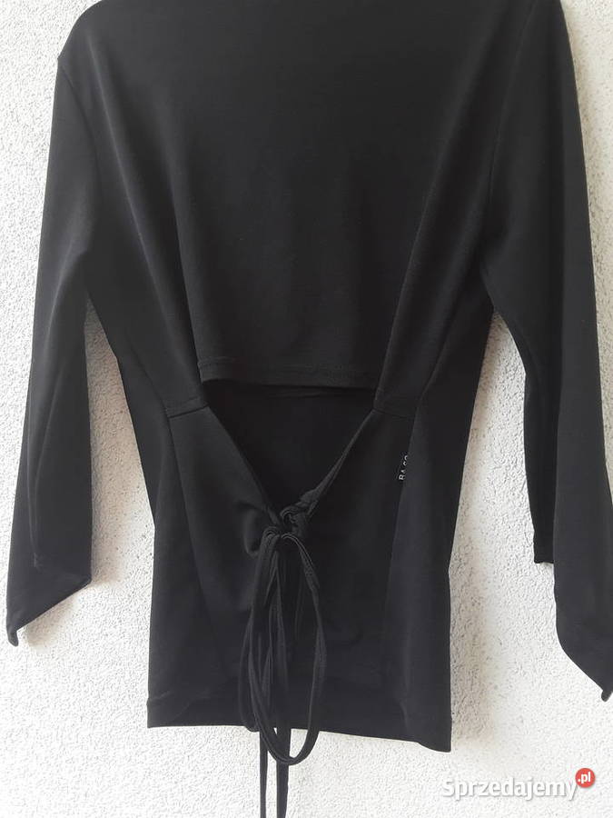 Bluzka czarna r 34 półodkryte plecy Warszawa