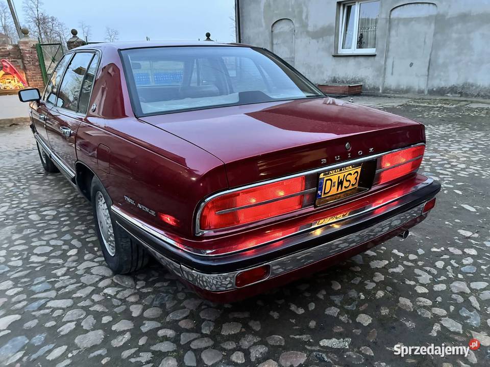 Buick Park Avenue zarejestrowany jako pojazd poduszka powietrzna dolnośląskie Skała