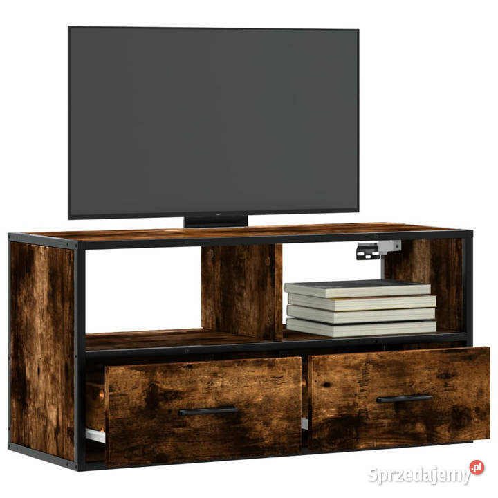 Szafka pod telewizor przydymiony dąb 80x31x395 sprzedam
