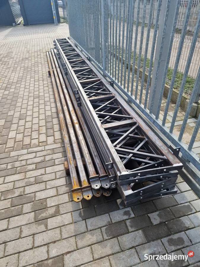 Konstrukcja Stalowa Dwuspadowa 6m x 12m Wiata