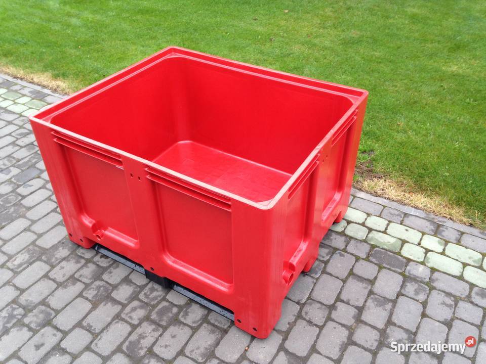 Skrzyniopaleta żółta Skrzyniopalety Palox Kisten Warka sprzedam