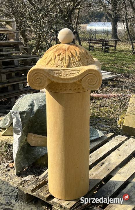 Kolumna ozdobna z kamienia naturalnego piaskowca Kamienna Góra sprzedam
