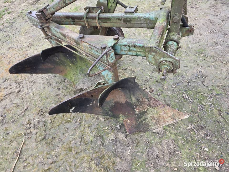 Pług unia grudziądz 2 skibowy duży nieuszkodzony