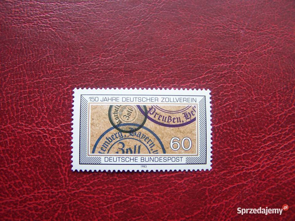 Niemcy 1983 MNH 150 lat uni celnej Tychy