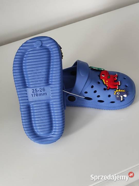 Chodaki klapki crocs chłopięce piankowe wkł 16 chłopiec Tarnowskie Góry