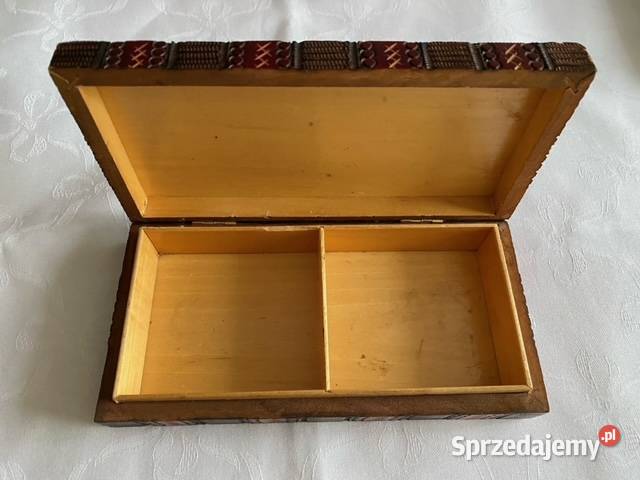 Szkatułki drewniane 3 sztuki Kraków sprzedam