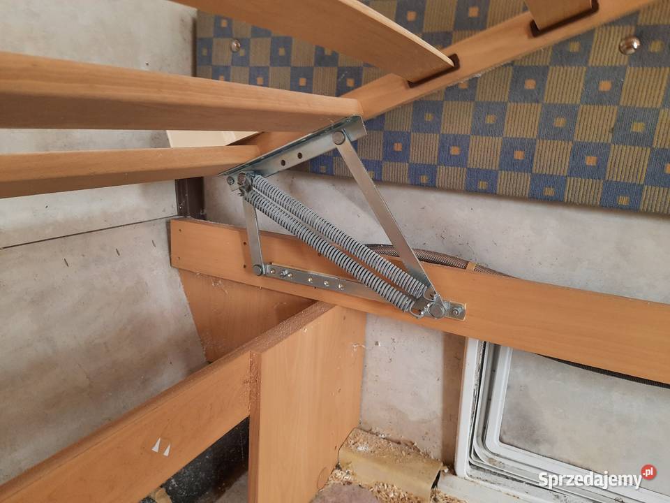 Łóżko francuskie do przyczepy kempingowej Skokowa