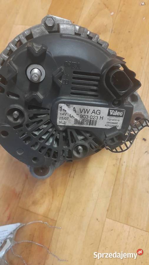 Alternator audi a4 b7 19 VALEO 06F903023H Motoryzacja Karpacz