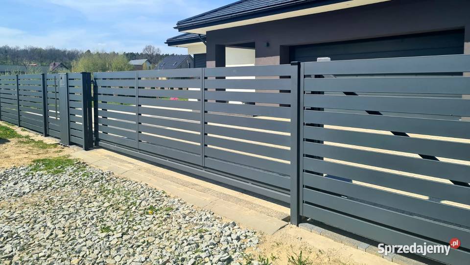 Przęsło 200x120 nowoczesne ogrodzenia bramy wielkopolskie