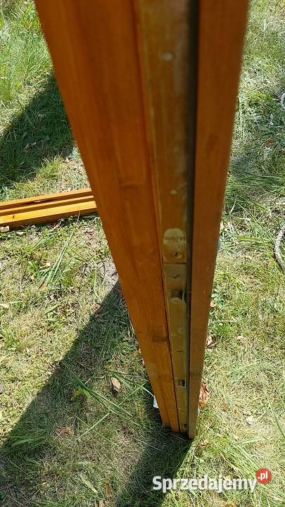 DRZWIOKNA balkonowe drewniane świerkowe 88x220 2 Nowa Dęba sprzedam