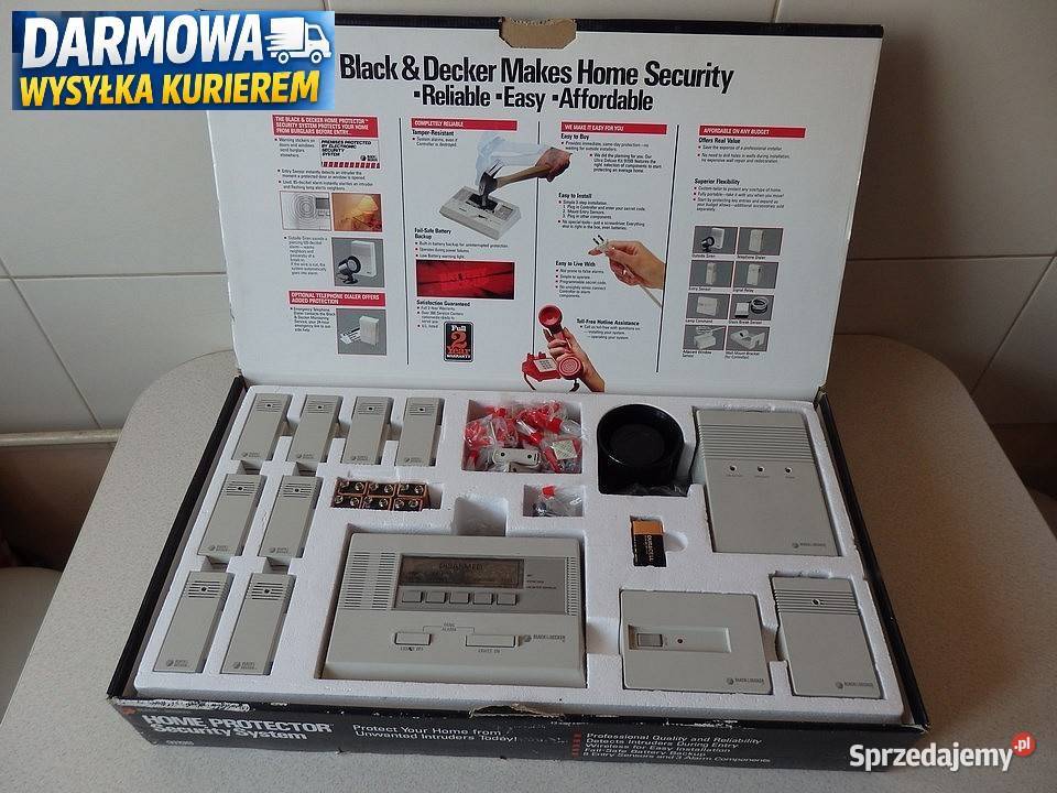 Alarm BLACK DECKER Bezprzewodowy System do Rzeszów sprzedam