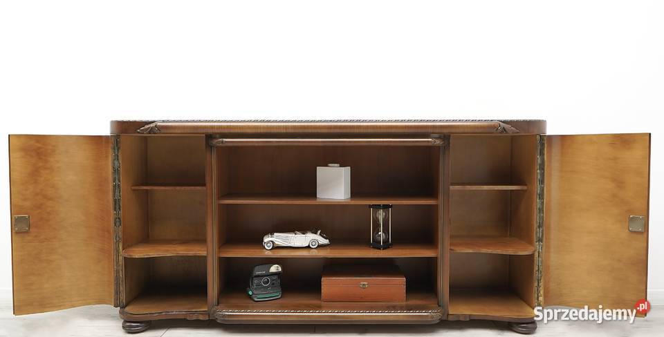 Zabytkowa komoda w stylu art deco lata 40te Jerka