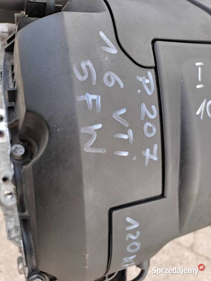Citroen Peugeot 16 VTi 120 silnik kompletny kod śląskie Jastrzębie-Zdrój