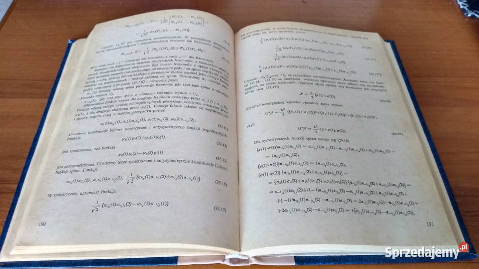 Mechanika kwantowa Bronisław Średniawa wyd 3 pomorskie Gdańsk