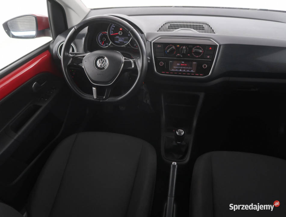 VW Up 10 MPI czerwony
