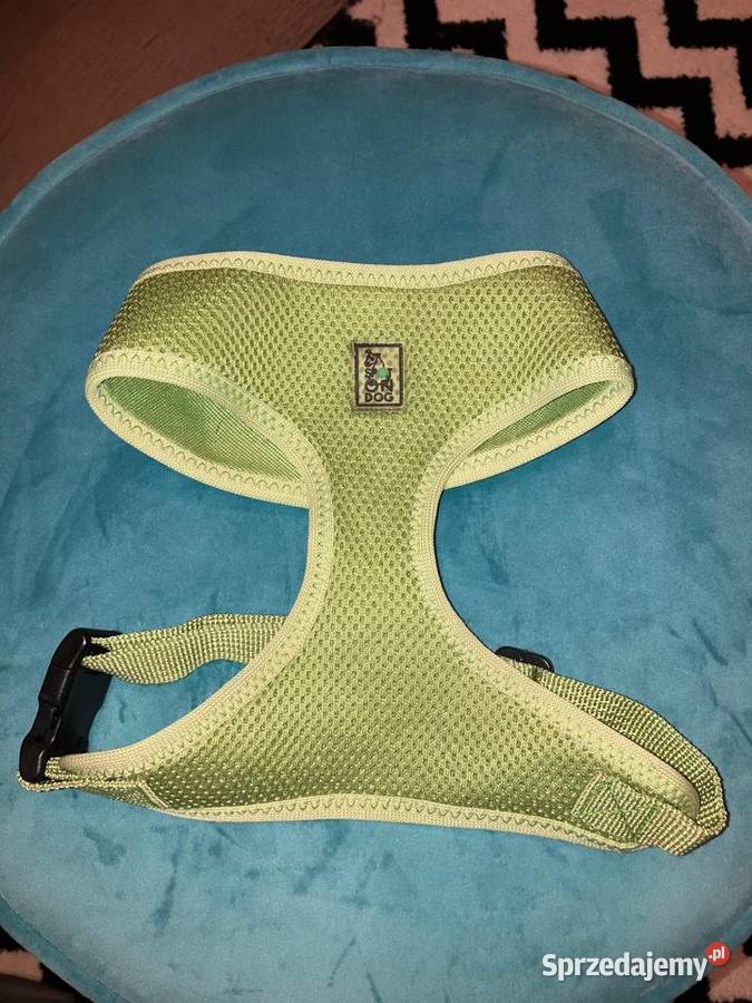 Zielone szelki bezuciskowe małego pieska USA Nisko sprzedam