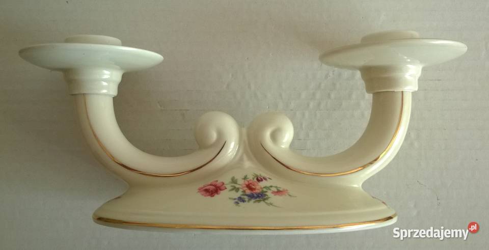 Świecznik Porcelanowy Alka Bawaria Meissen