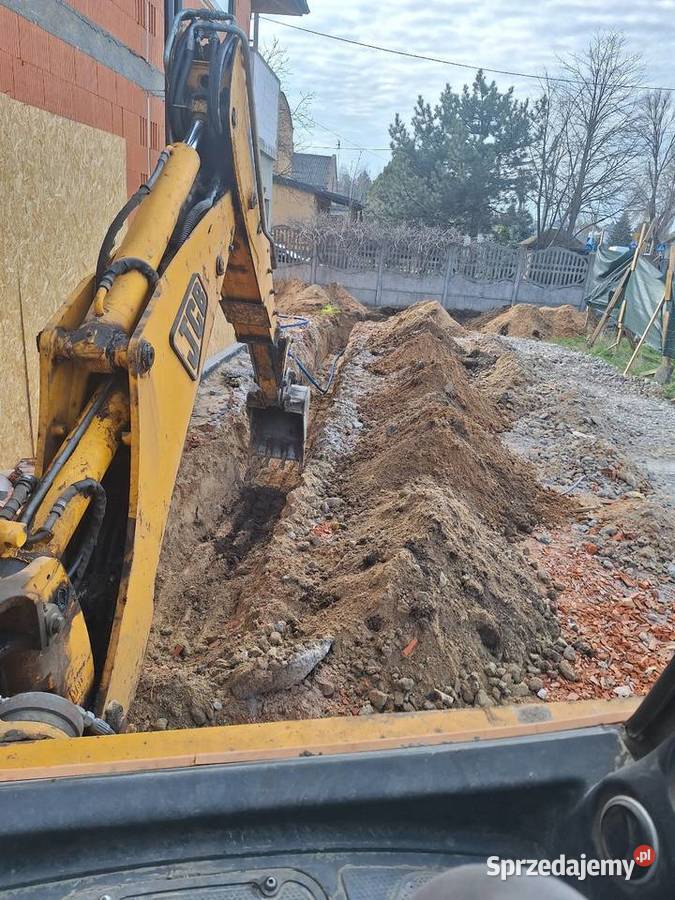 Usługi koparko ładowarkąprace ziemne Pruszków