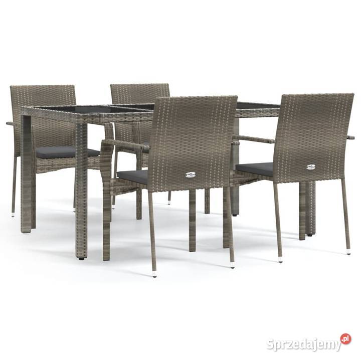 vidaXL 5cz zestaw mebli ogrodowych z poduszkami Ogród mazowieckie Warszawa