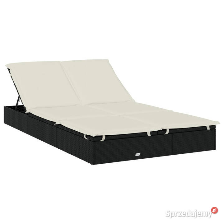 Leżak 2os składany dach czarny 213x118x97 Warszawa sprzedam