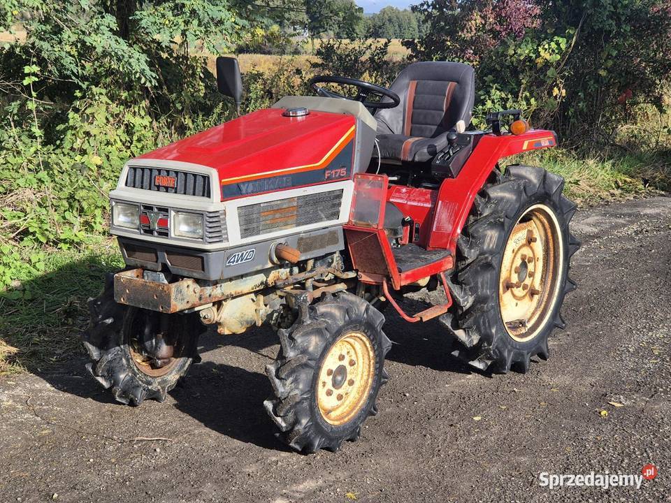 Traktorek traktor YANMAR F175D 17 44 dolnośląskie Małuszyn