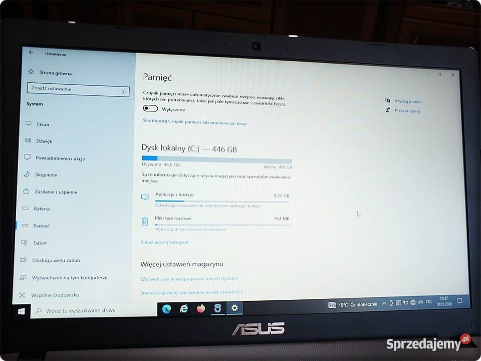 Laptop ASUS F550C Win10 Sprzęt NOWY Stan IDEALNY Żary sprzedam