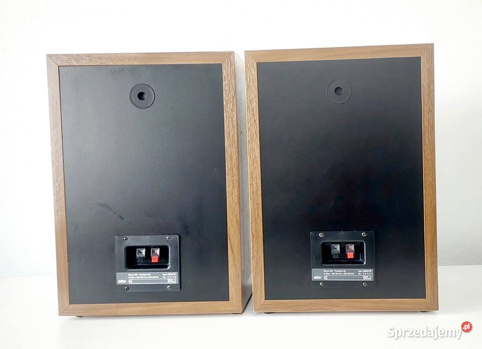 BRAUN L 8060 HE Rewelacyjne Kolumny Głośniki Słuchawki i głośniki Starachowice