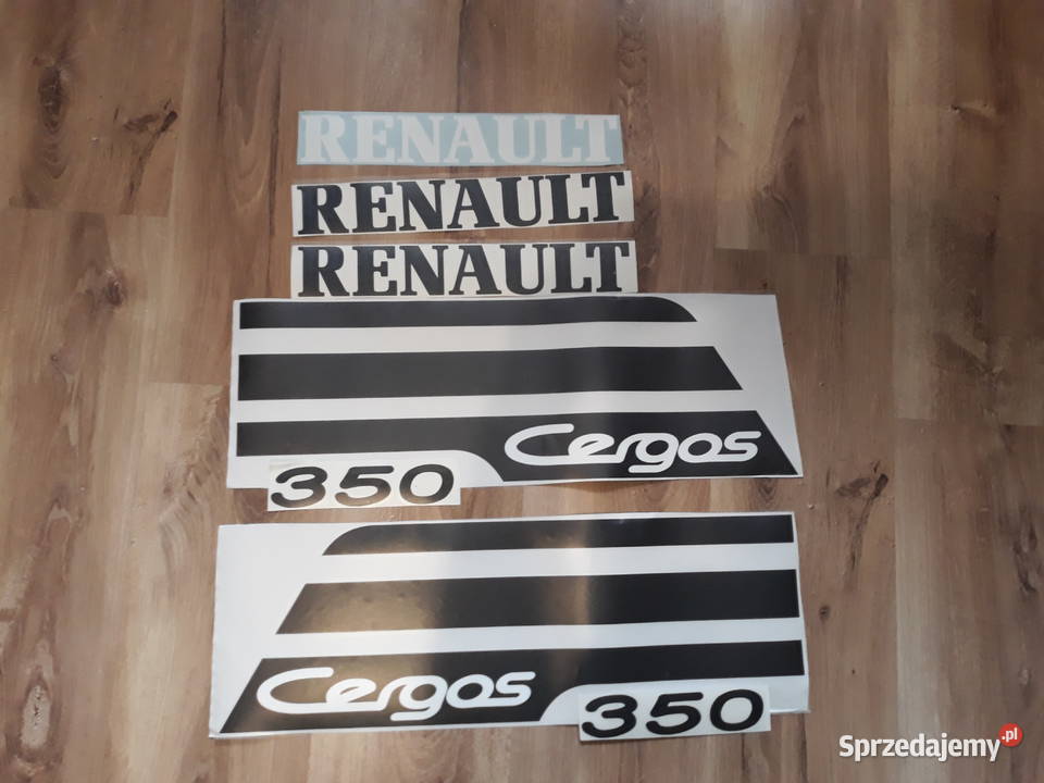 Naklejki na traktor Renault Cergos 355 340 350 sprzedam